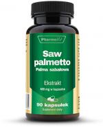 PharmoVit Saw palmetto Palma sabałowa 400 mg - 90 kaps. 