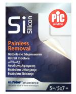 Pic SiSilicon Pooperacyjny Plaster silikonowy 5x7cm z włókniny z technologią silikonową, 5 szt.