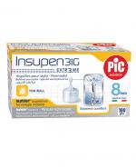 Pic Solution Insupen 31G 0,25 mm x 8 mm Igły do insuliny - 100 szt.