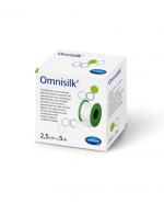 Hartmann OMNISILK Przylepiec mocujący ze sztucznego jedwabiu 5 m x 2,5 cm - 1 szt..