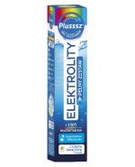 PLUSSSZ ELEKTROLITY Z MULTIWITAMINĄ Tabletki musujące o smaku ananasa z mango -  24 tabl. 