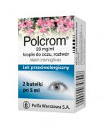 POLCROM 20 mg w 1ml Krople do oczu - 10 ml