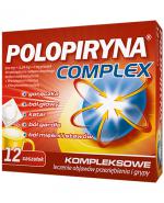  Polopiryna Complex, 12 sasz. na objawy przeziębienia, cena, opinie, stosowanie 