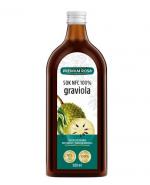 Premium Rosa Graviola sok bezpośrednio wyciskany z owoców gravioli 100% - 500 ml - cena, opinie, składniki