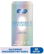  Durex Invisible, prezerwatywy supercienkie, 10 sztuk