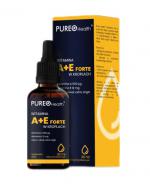  Pureo Health Witamina A+E Forte w kroplach, 30 ml