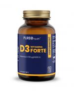  PUREO Health Witamina D3 Forte, 60 kapsułek