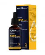  Pureo Health Witaminy ADEK Forte w kroplach, 30 ml cena, opinie, właściwości