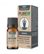  PUREO Relaks, mieszanka naturalnych olejków eterycznych, 10 ml