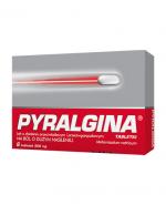  PYRALGINA, 6 tabl. Na ból różnego pochodzenia, cena, opinie, stosowanie