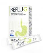 REFLU-G Roztwór doustny - 20 sasz. - Na refluks i objawy - cena, ulotka, stosowanie
