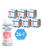  RESOURCE PROTEIN Smak truskawkowy - 24x200 ml