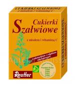 REUTTER Cukierki szałwiowe z miodem i witaminą C - 50 g