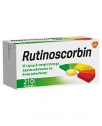  RUTINOSCORBIN - 210 tabl. na odporność - cena, opinie, wskazania