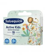 Salvequick Active Kids Plaster elastyczny dla dzieci 10 cm x 6 cm, 1 szt.