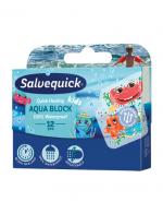 SALVEQUICK AQUA BLOCK KIDS Plastry dla dzieci - 12 szt.