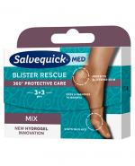  Salvequick Med Blister Rescue Plastry na pęcherze mix - 6 szt. - cena, opinie, właściwości 