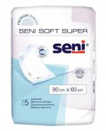 SENI Super Soft Podkłady higieniczne 90 cm x 60 cm - 5 szt.
