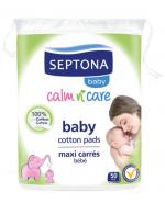 Septona Baby płatki kosmetyczne dla niemowląt, 50 szt.