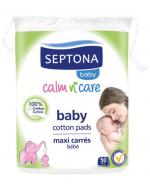  Septona Baby płatki kosmetyczne dla niemowląt, 50 szt., cena, opinie, właściwości