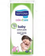  Septona Baby płatki kosmetyczne dla niemowląt, 90 szt., cena, opinie, właściwości