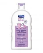  Septona Baby Shampoo & Bath z dziurawcem i lawendą, 200 ml, cena, opinie, właściwości