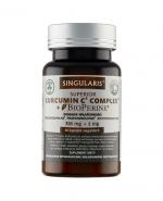 SINGULARIS SUPERIOR CURCUMIN C3 COMPLEX + BIOPERINE - 30 kaps.
