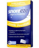 SNOREEZE Ulga w chrapaniu listki doustne - 14 szt.