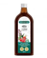 Sok Dzika róża + 4 zioła - 500 ml