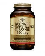 SOLGAR BŁONNIK Z ŁUSEK BABKI PŁESZNIK 500 mg - 200 kaps.