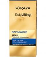  SORAYA Złoty Lifting, Naprawcze Serum Przeciwzmarszczkowe 70+, 30 ml