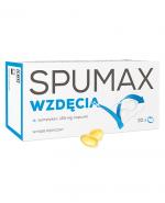 SPUMAX WZDĘCIA 125 mg - 30 kaps. Usuwa uczucie wzdęcia, pełności i łagodzi problemy trawienne.