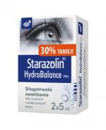  STARAZOLIN HYDROBALANCE Krople do oczu, 2 x 5 ml