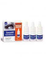 STARAZOLIN HYDROBALANCE krople nawilżające - 3 x 5 ml 