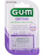 SUNSTAR GUM ORTHO Wosk ortodontyczny - 1 szt.