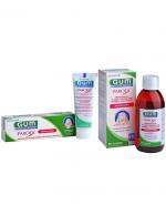 SUNSTAR GUM PAROEX Pasta do zębów 0,12% CHX - 75 ml + SUNSTAR GUM PAROEX Płyn do płukania jamy ustnej 0,12% CHX - 300 ml