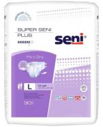 Super Seni Plus L Pieluchomajtki dla dorosłych - 30 szt.