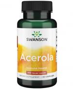 SWANSON Acerola 500 mg - 60 kaps. 