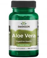 SWANSON Aloe vera 25mg - 100 kaps.