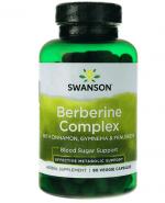  SWANSON Berberine complex - cukrzyca, krążenie, otyłość - 90 kaps. - cena, stosowanie, opinie  