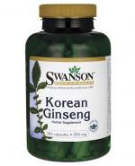 SWANSON Ginseng żeń-szeń 250 mg - 300 kaps.