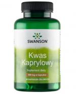 SWANSON Kwas kaprylowy - 60 kaps.