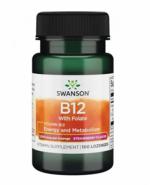 SWANSON Witamina B12 1000mg - 100 tabl. do ssania