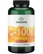 SWANSON Witamina C z dziką różą 1000 mg - 90 kaps.