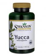 SWANSON Yucca 500 mg - 100 kaps.