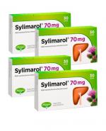  SYLIMAROL 70 mg, 4 x 30 tabl. Na wątrobę - cena, opinie, właściwości 