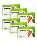  SYLIMAROL 70 mg, 6 x 30 tabl. Na wątrobę, cena, opinie, właściwości 