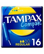 TAMPAX COMPAK Tampony z aplikatorem Regular - 16 szt.