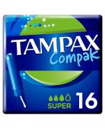 TAMPAX COMPAK Tampony z aplikatorem Super - 16 szt.