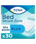  TENA BED PLUS SECURE ZONE Podkłady chłonne 60 x 90 cm - 30 szt. - cena, opinie, właściwości 